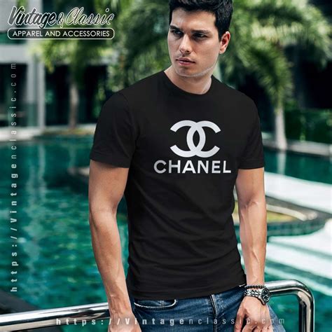 buy chanel logo shirt|vintage chanel t shirt.